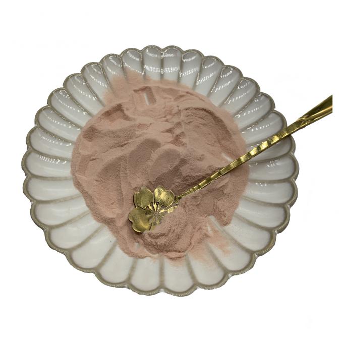 हेल्थकेयर ग्रेड पार्ट फ्रीज सूखी स्ट्रॉबेरी पाउडर 99% हल्का गुलाबी रंग 0