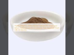 उच्च प्रभावशाली 100% प्राकृतिक हेमामेलिस वर्जीनियाना Witch Hazel Extract For Cosmetics Raw Materials शेल्फ लाइफ 24 महीने