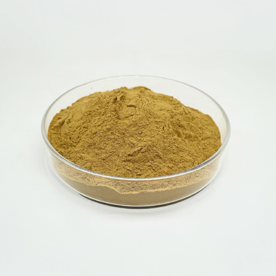 Cosmetic Grade Hibiscus Esculentus Extract Powder in Light Brown to Dark Brown with Sample